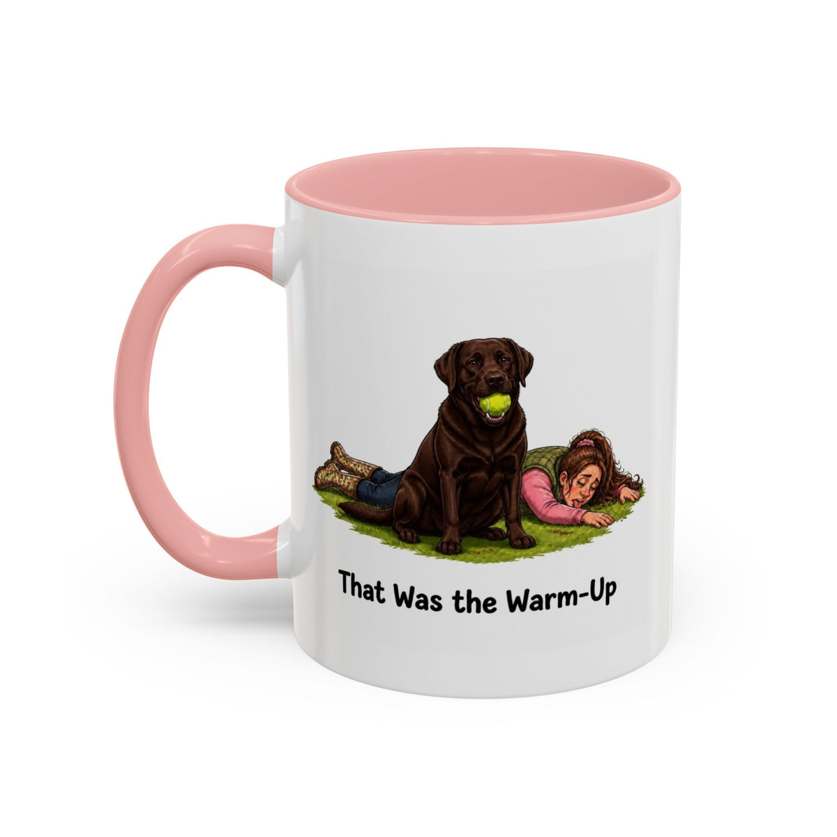 Warm-Up Mug - Labrador - Chocolate - Woman