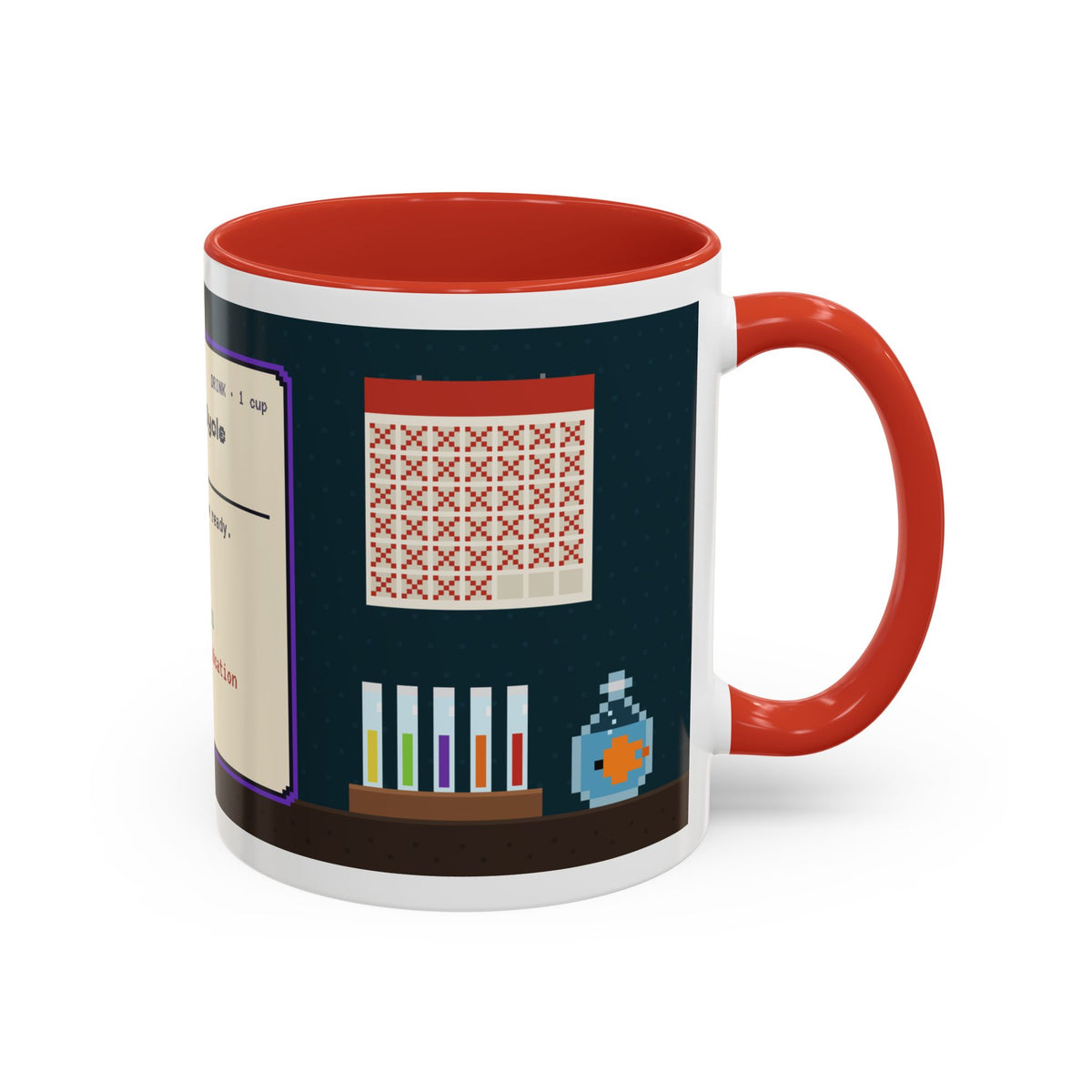 Nitrogen Cycle Coffee pixel art aquarium mug, 11oz ceramic – view 15
