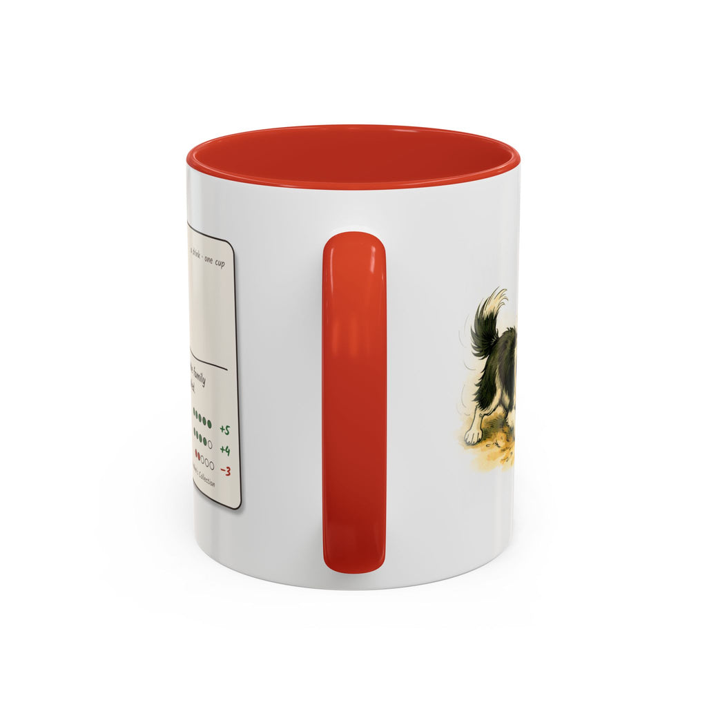 Funny Border Collie Mug - Herded Coffee, Collie Herding the Family, Sheepdog Owner Gift, Dog Lover Coffee Mug, 11oz