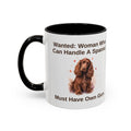Wanted Mug - Cocker Spaniel - Brown - Woman