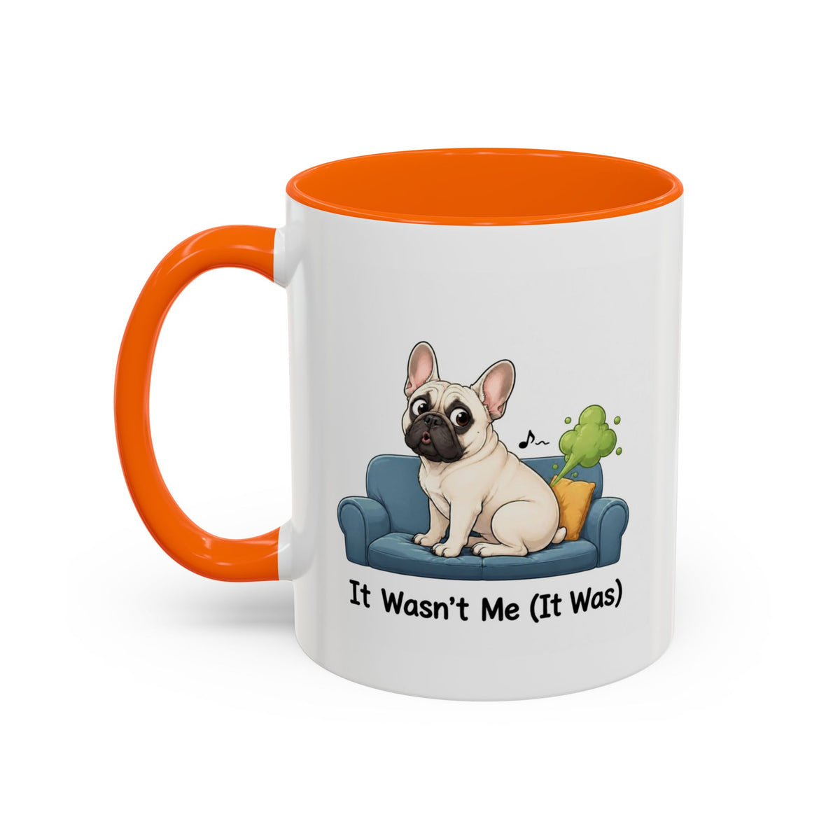 It Wasn't Me Mug - French Bulldog - Cream