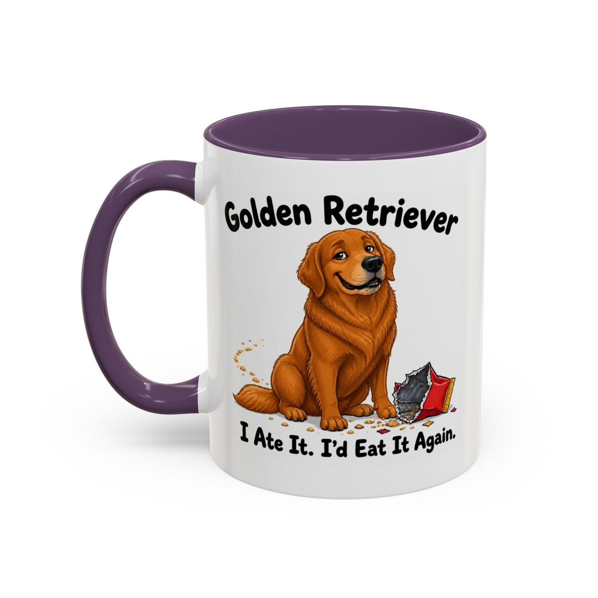 I Ate It Mug - Golden Retriever - Dark Golden