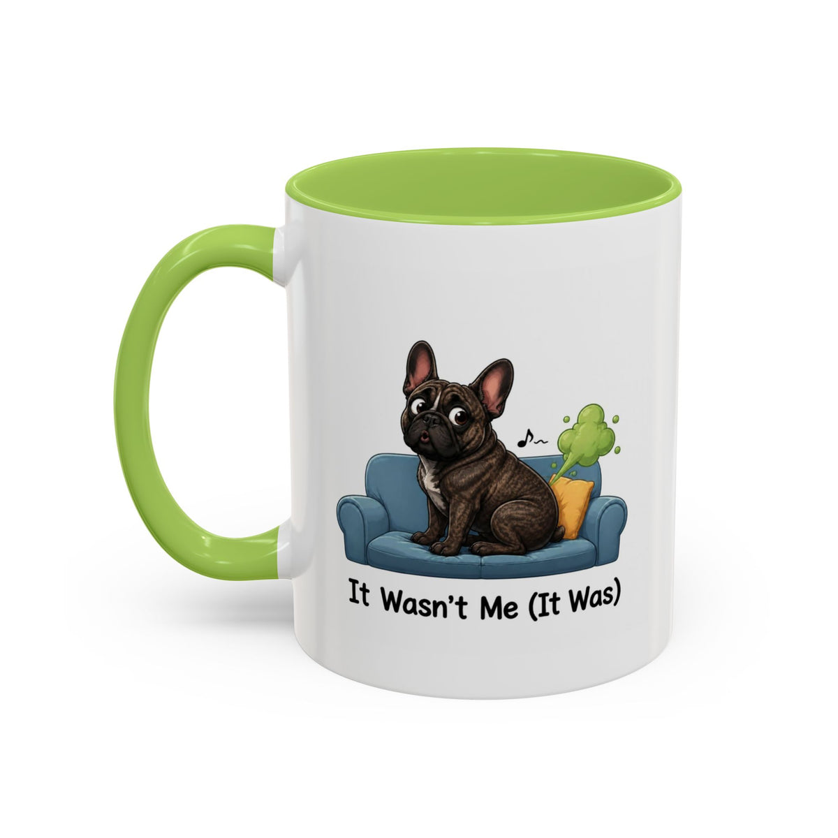 It Wasn't Me Mug - French Bulldog - Brindle