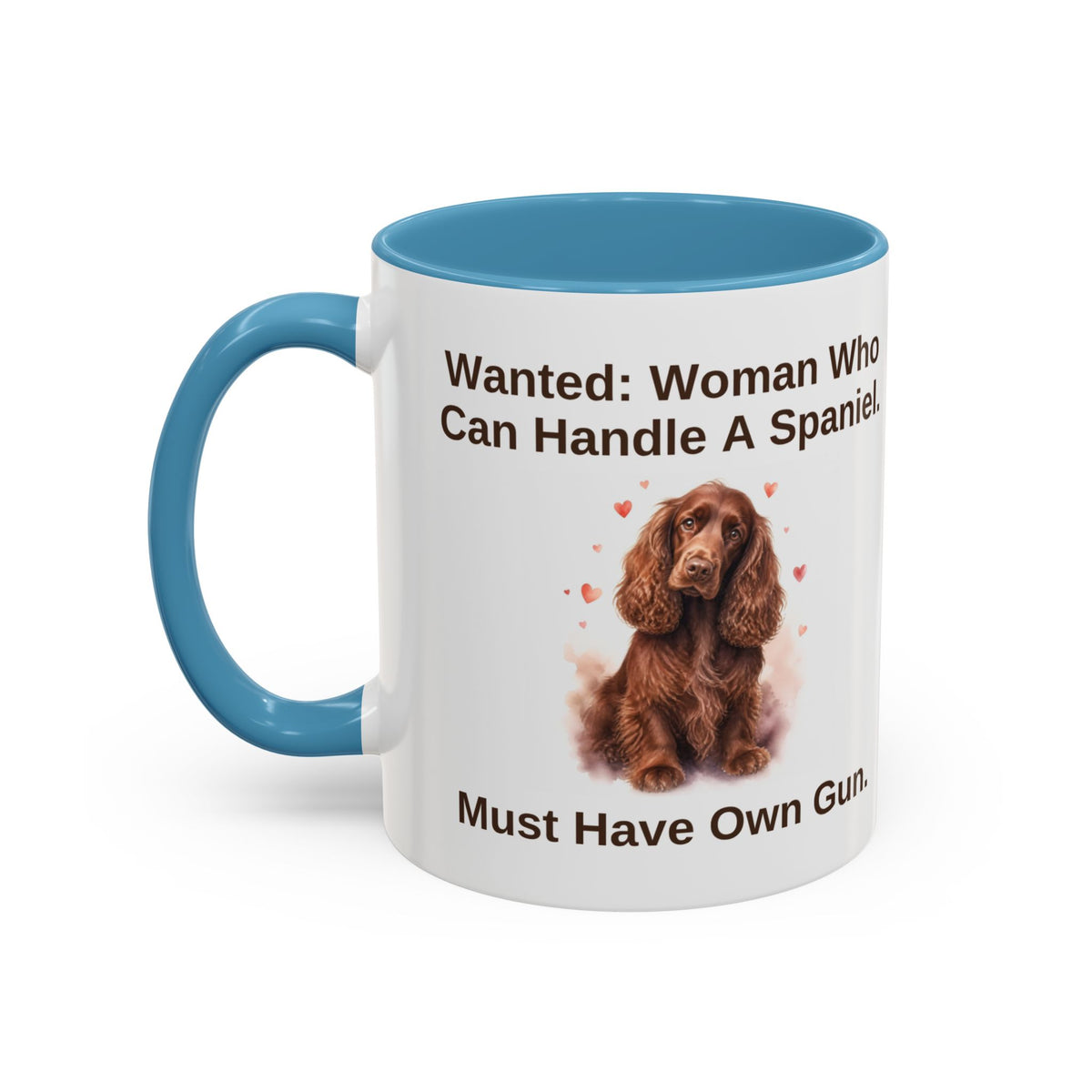 Wanted Mug - Cocker Spaniel - Brown - Woman