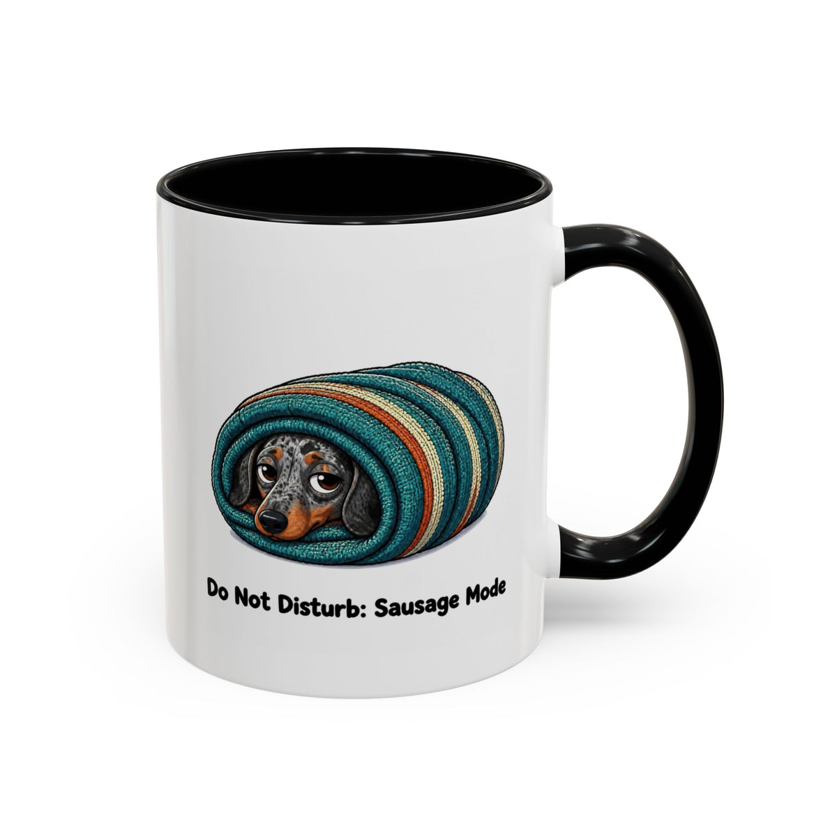 Sausage Mode Mug - Dachshund - Dapple