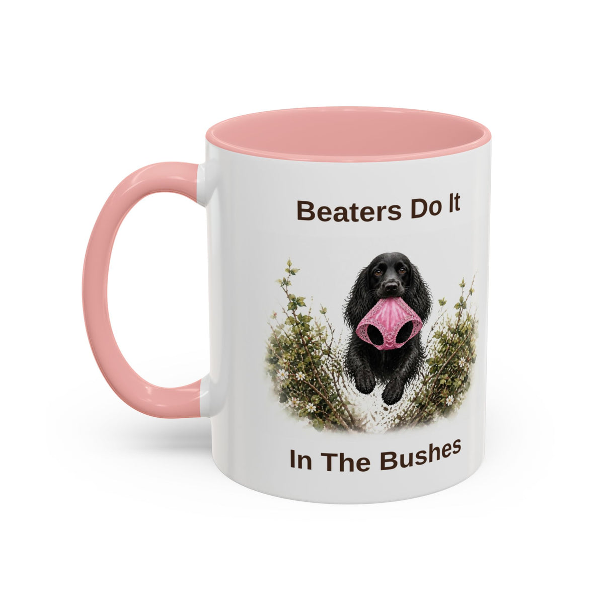Beaters Mug - Cocker Spaniel - Black