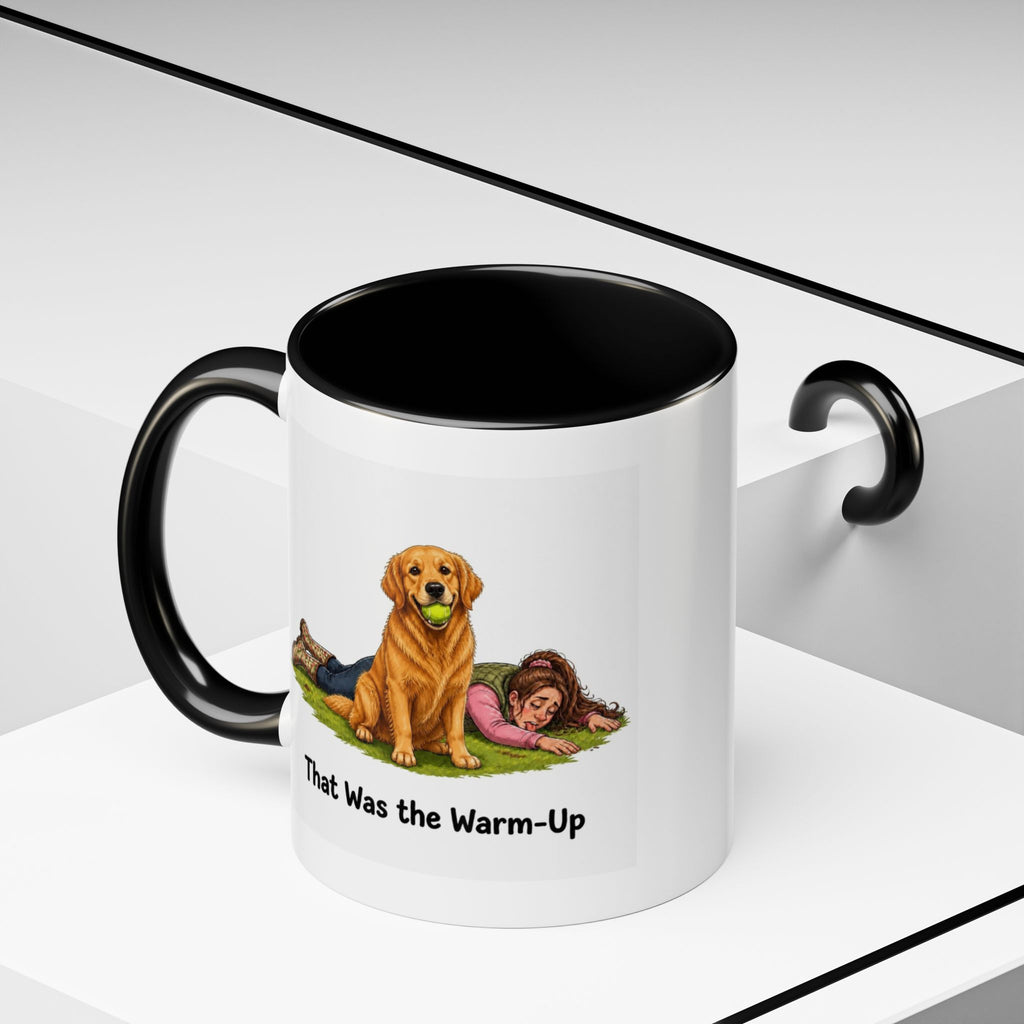 Warm-Up Mug - Golden Retriever - Golden - Woman