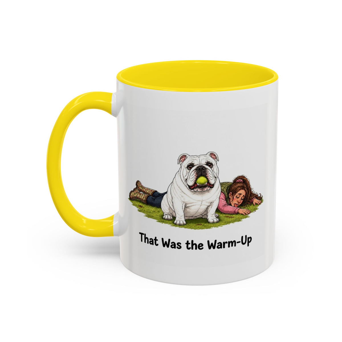 Warm-Up Mug - Bulldog - White - Woman