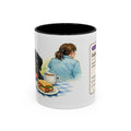 Funny black Labrador mug, food thief Lab – view 1