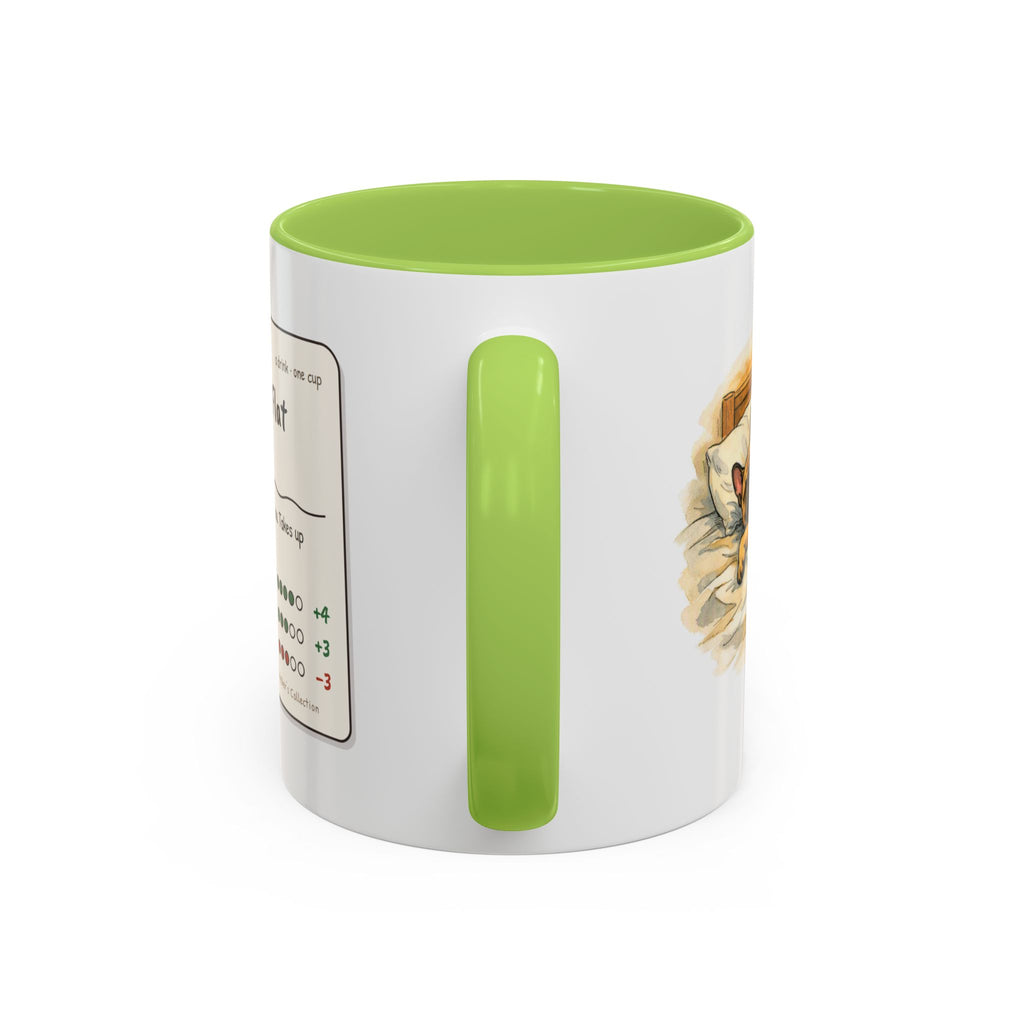 Funny French Bulldog Mug – Snoring Frenchie Bed Hog, Watercolour Dog Lover Gift, 11oz Ceramic Coffee Cup