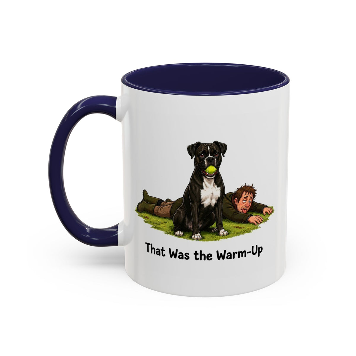 Warm-Up Mug - Boxer - Reverse Brindle - Man