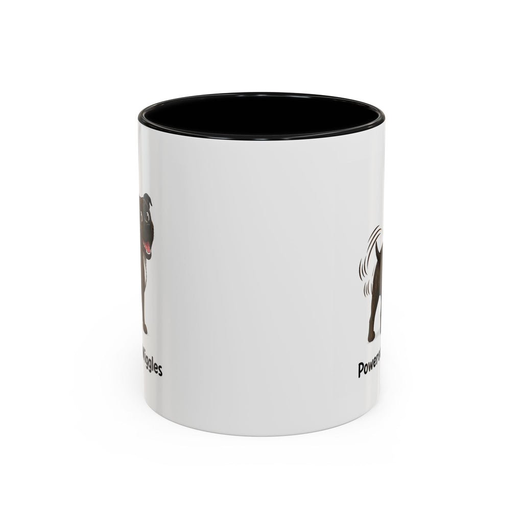 Powered by Wiggles Mug - Staffordshire Bull Terrier - Brindle
