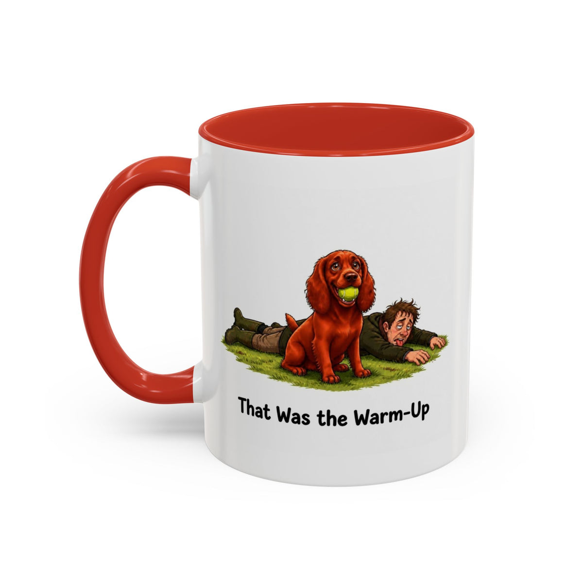 Warm-Up Mug - Cocker Spaniel - Red - Man