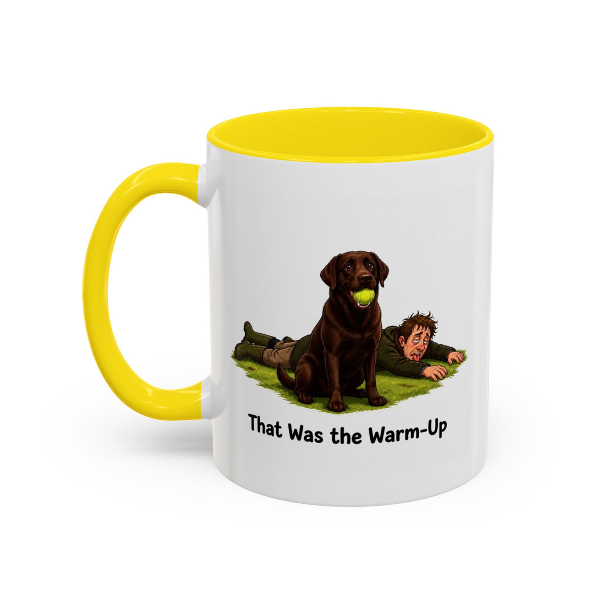 Warm-Up Mug - Labrador - Chocolate - Man