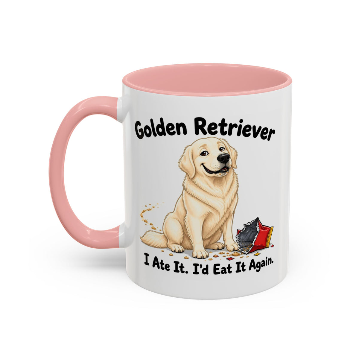 I Ate It Mug - Golden Retriever - Cream