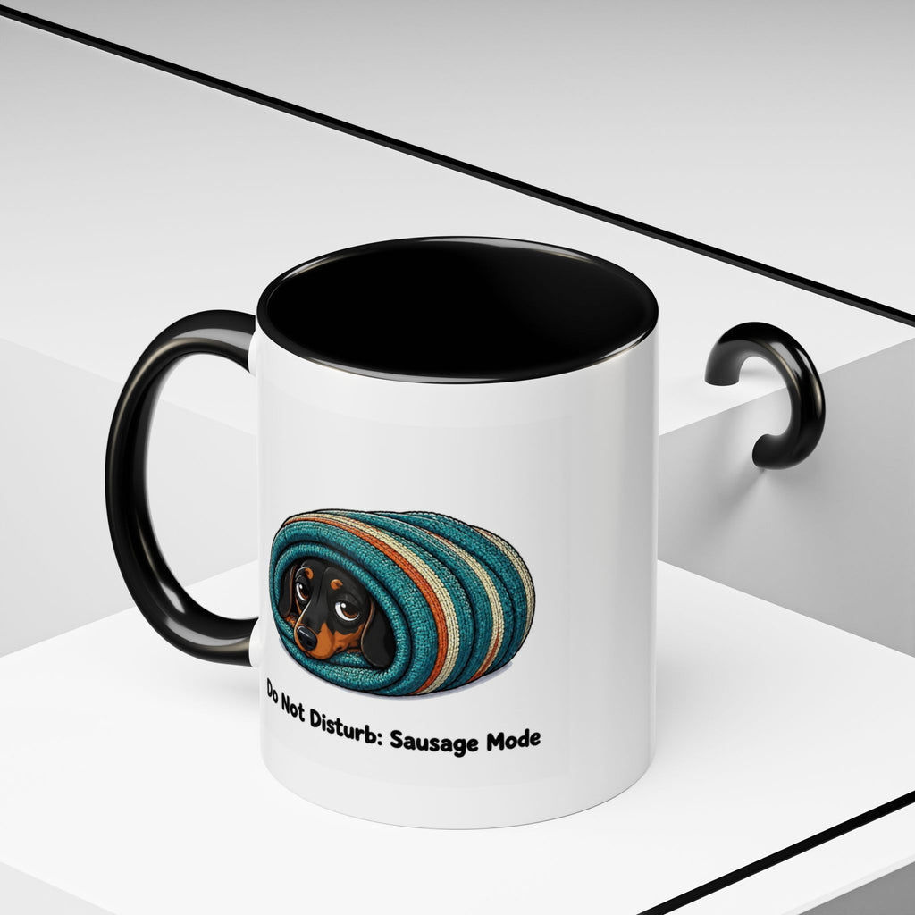 Sausage Mode Mug - Dachshund - Black & Tan