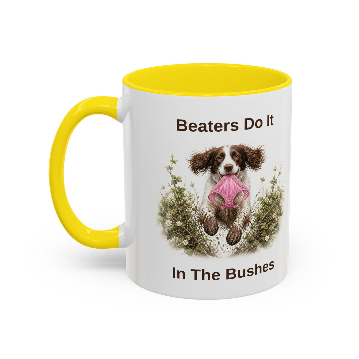 Beaters Mug - Springer Spaniel - Liver & White