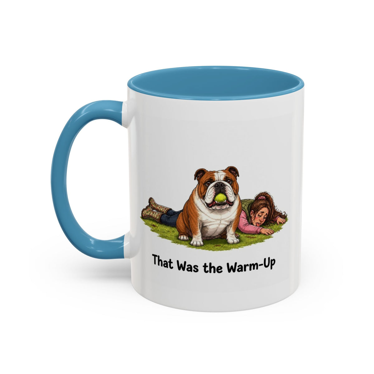 Warm-Up Mug - Bulldog - Red & White - Woman