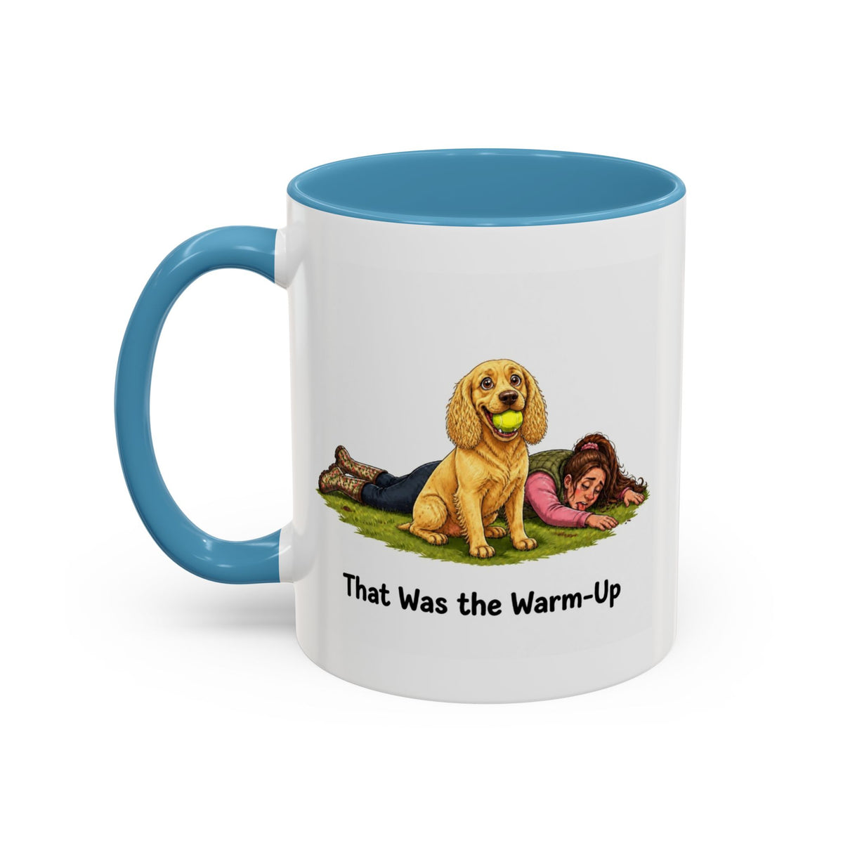 Warm-Up Mug - Cocker Spaniel - Yellow (Golden) - Woman