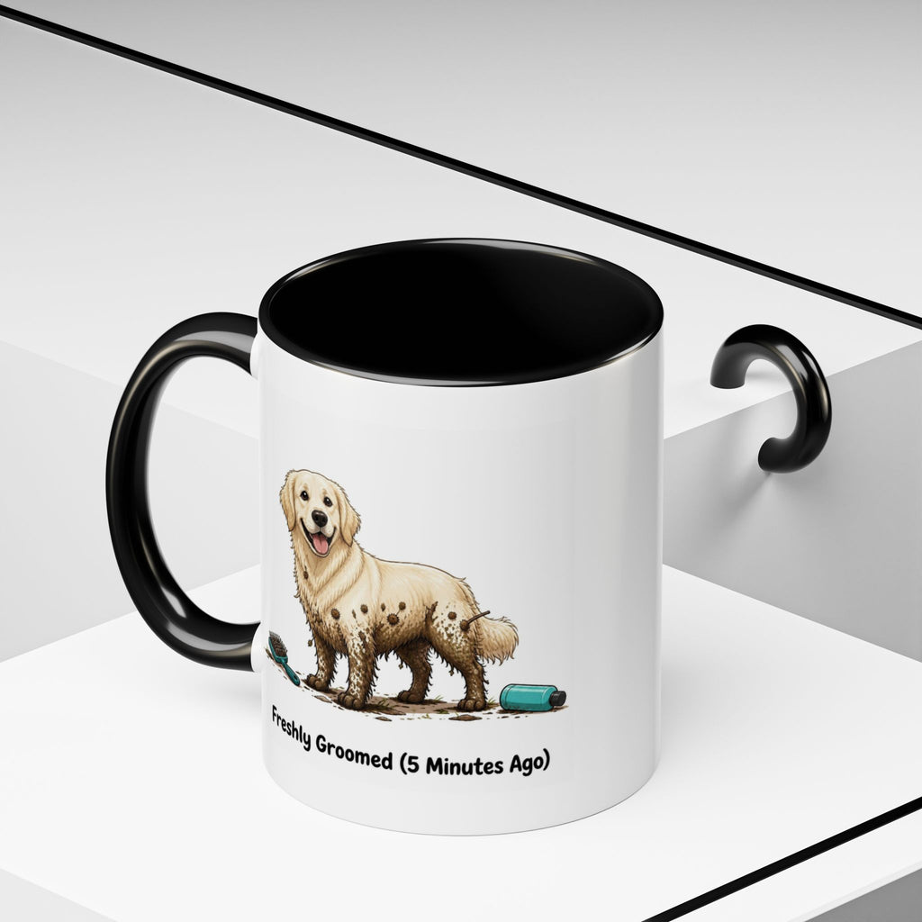 Freshly Groomed Mug - Golden Retriever - Cream