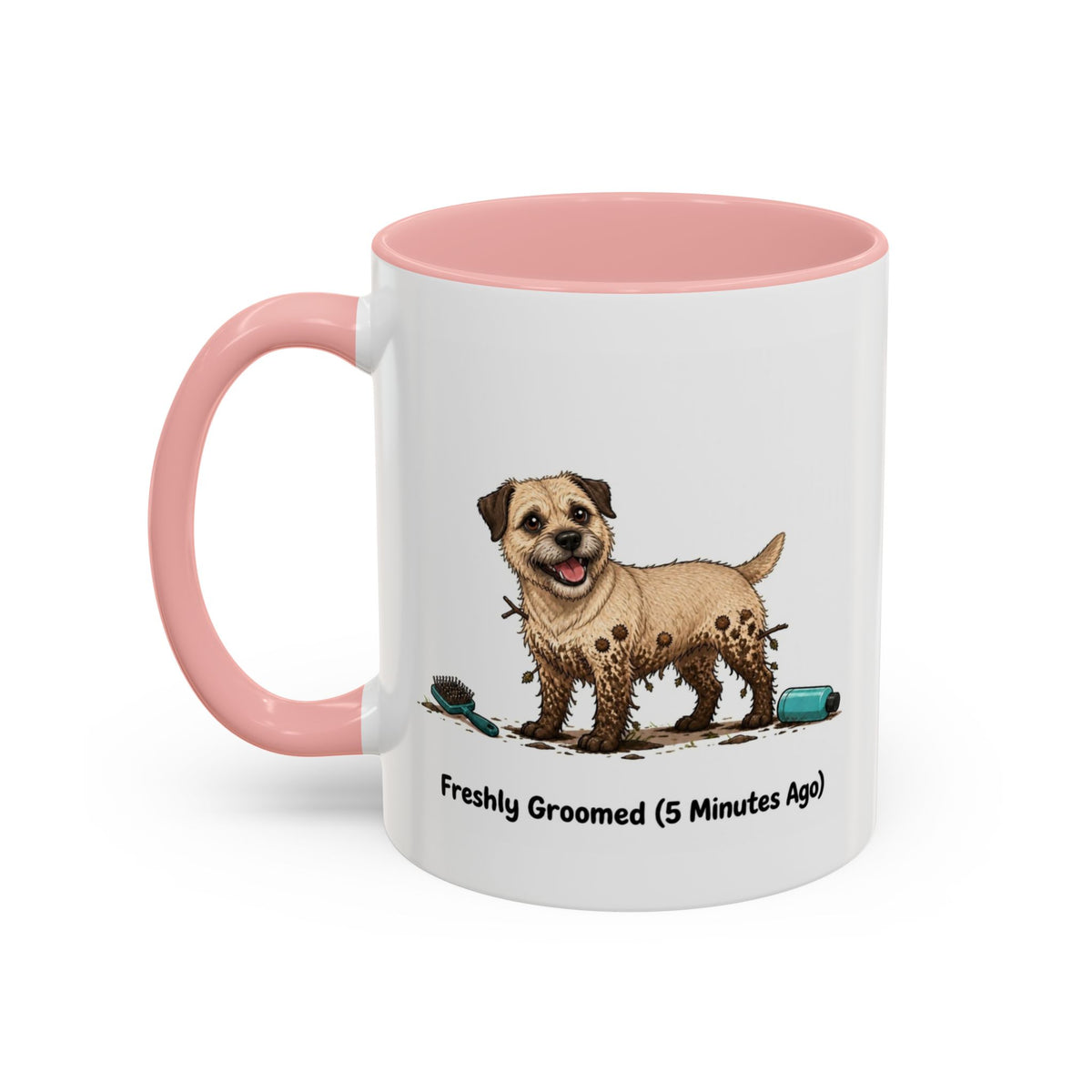 Freshly Groomed Mug - Border Terrier - Wheaten