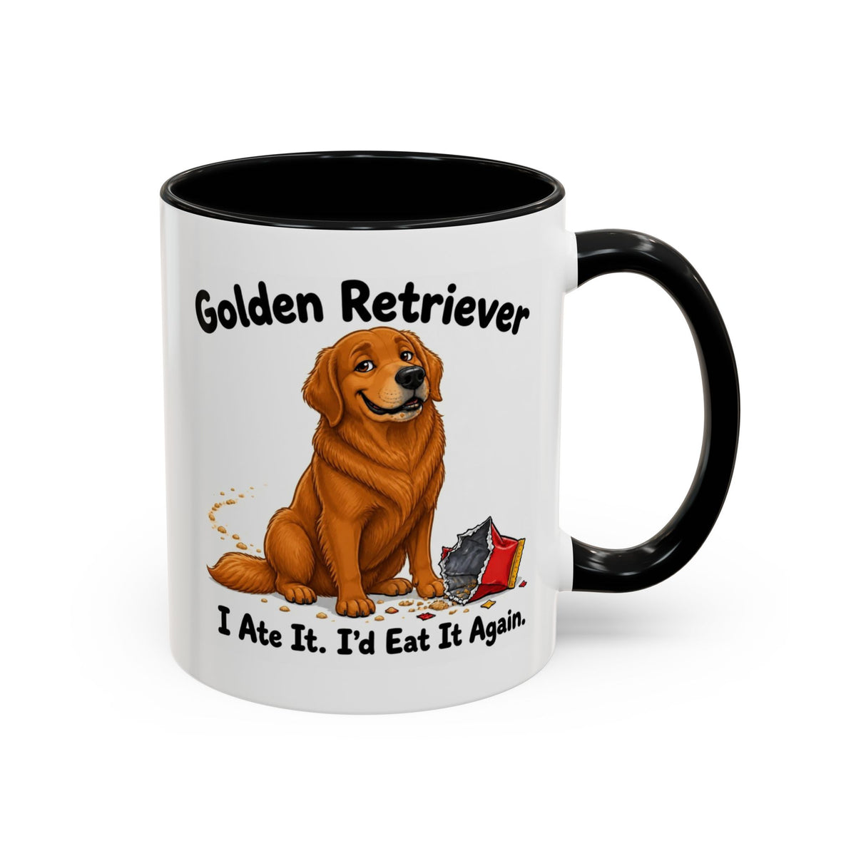 I Ate It Mug - Golden Retriever - Dark Golden