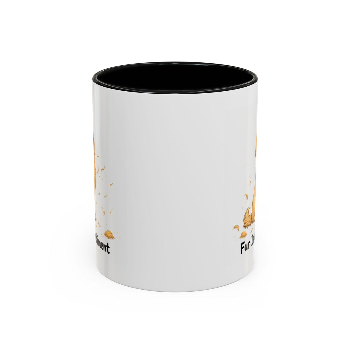 Fur Is a Condiment Mug - Golden Retriever - Light Golden