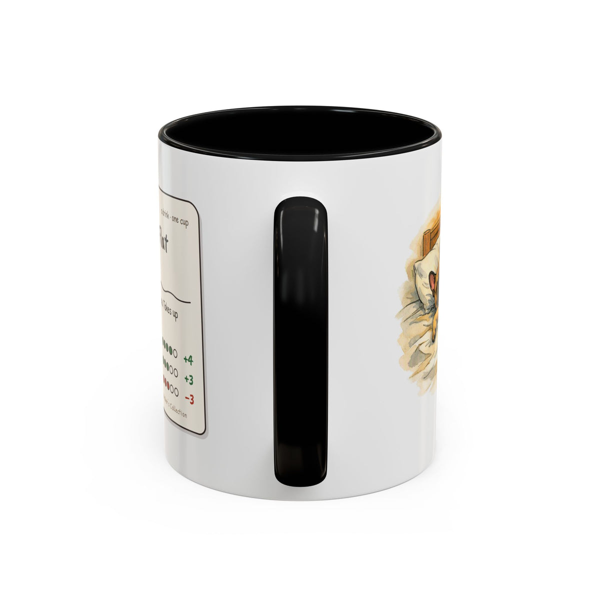Funny French bulldog mug, snoring Frenchie hogging the bed – view 12