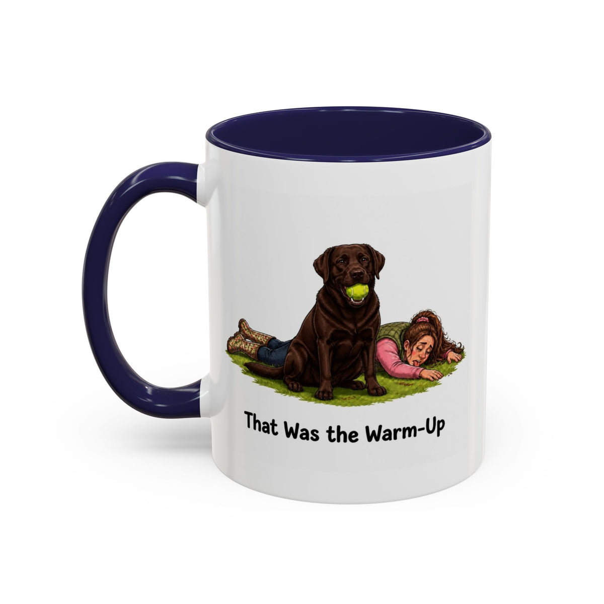 Warm-Up Mug - Labrador - Chocolate - Woman