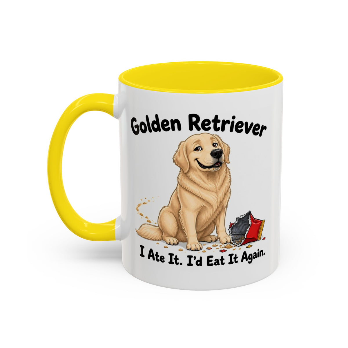 I Ate It Mug - Golden Retriever - Light Golden