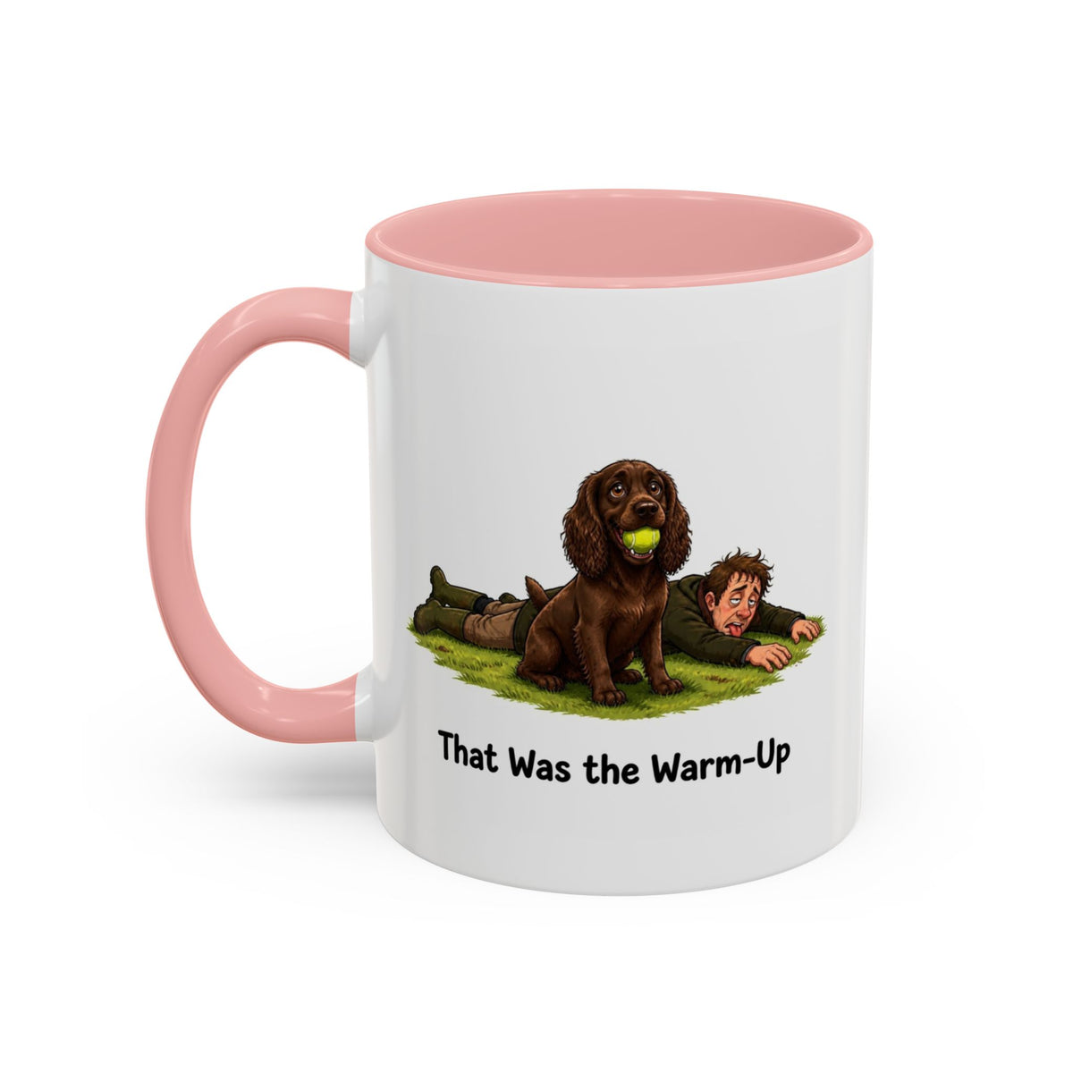 Warm-Up Mug - Cocker Spaniel - Brown - Man