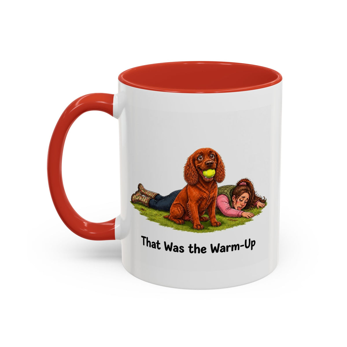 Warm-Up Mug - Cocker Spaniel - Red - Woman