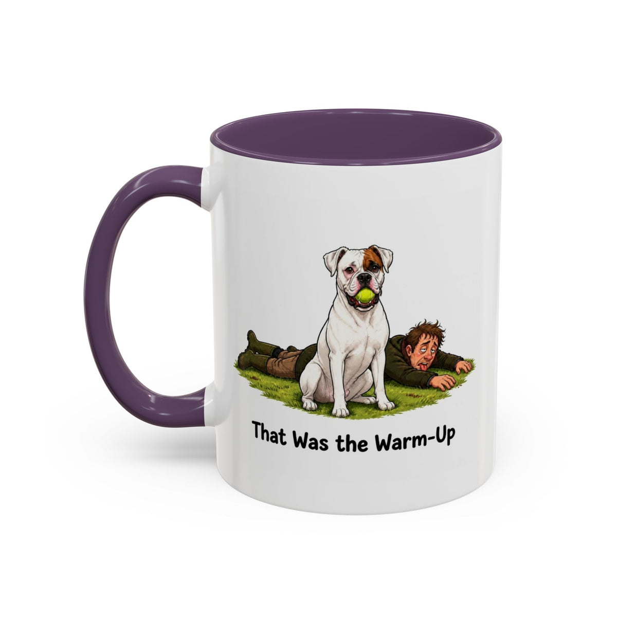 Warm-Up Mug - Boxer - White - Man