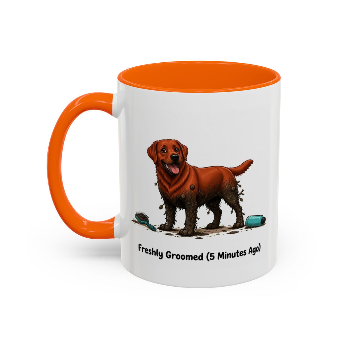 Freshly Groomed Mug - Labrador - Fox Red