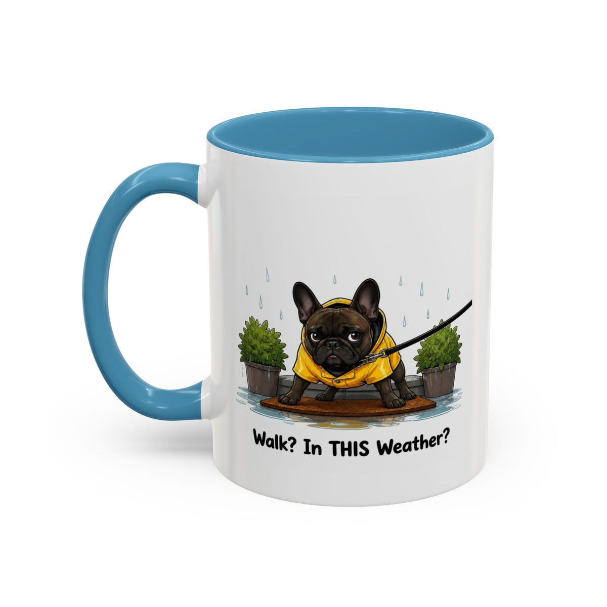 Walk Weather Mug - French Bulldog - Brindle