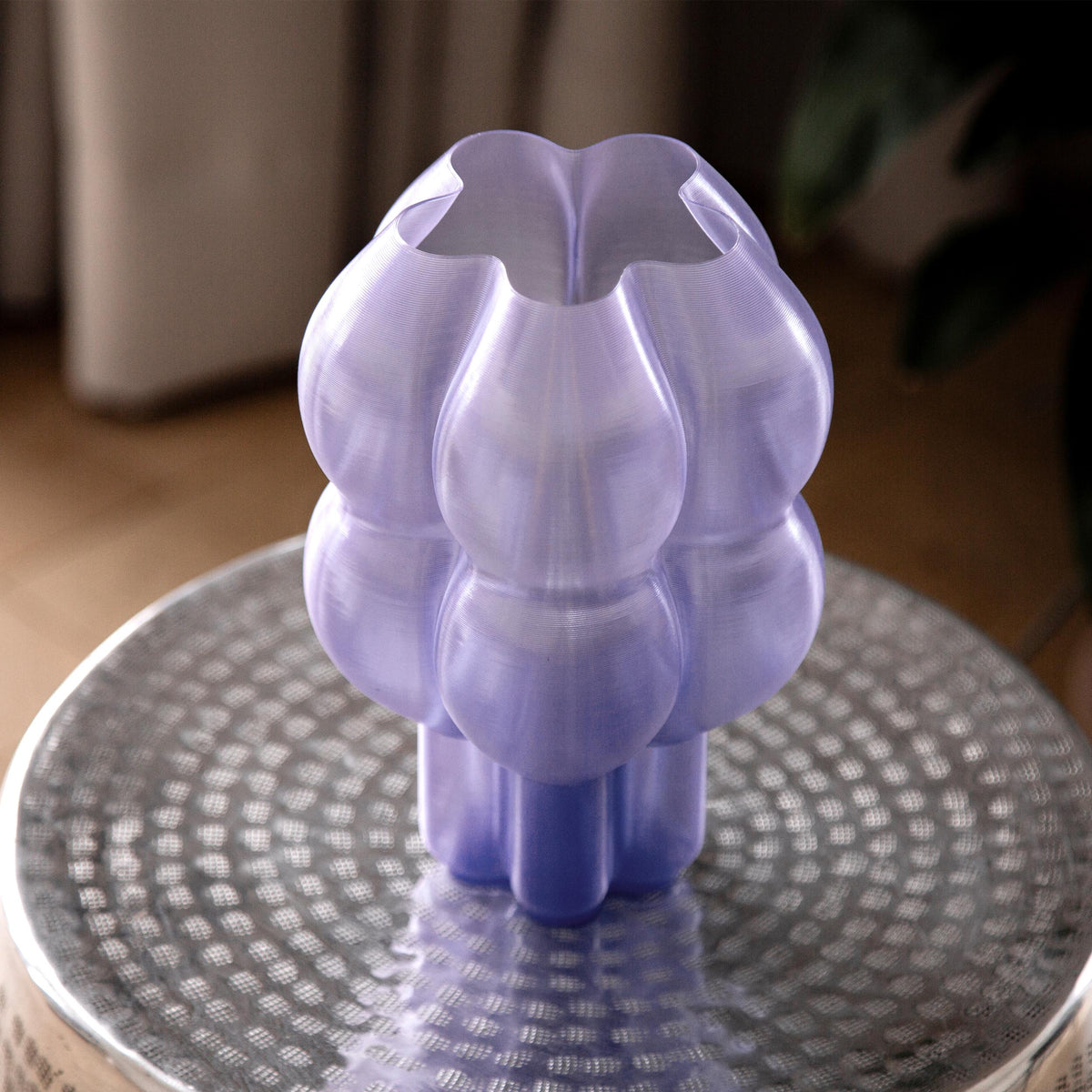 Modern lamp with no power. 3D printed. 