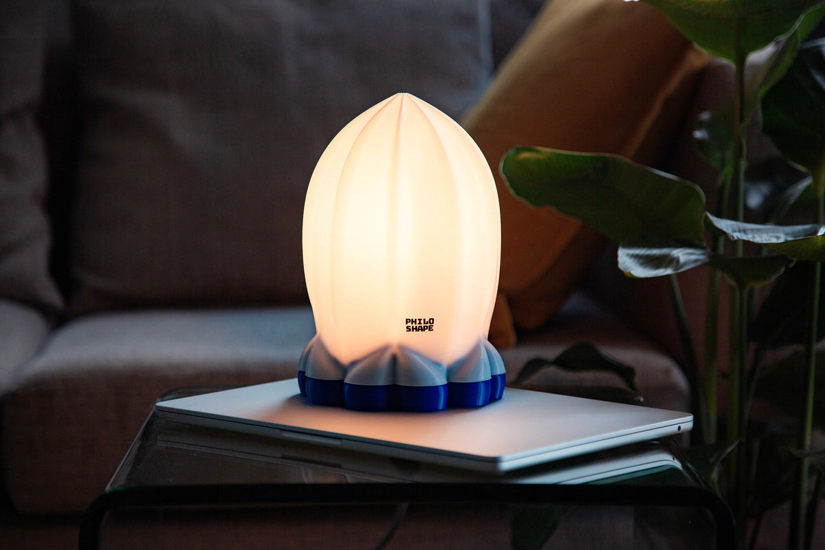 Rocket Lamp Dark Blue