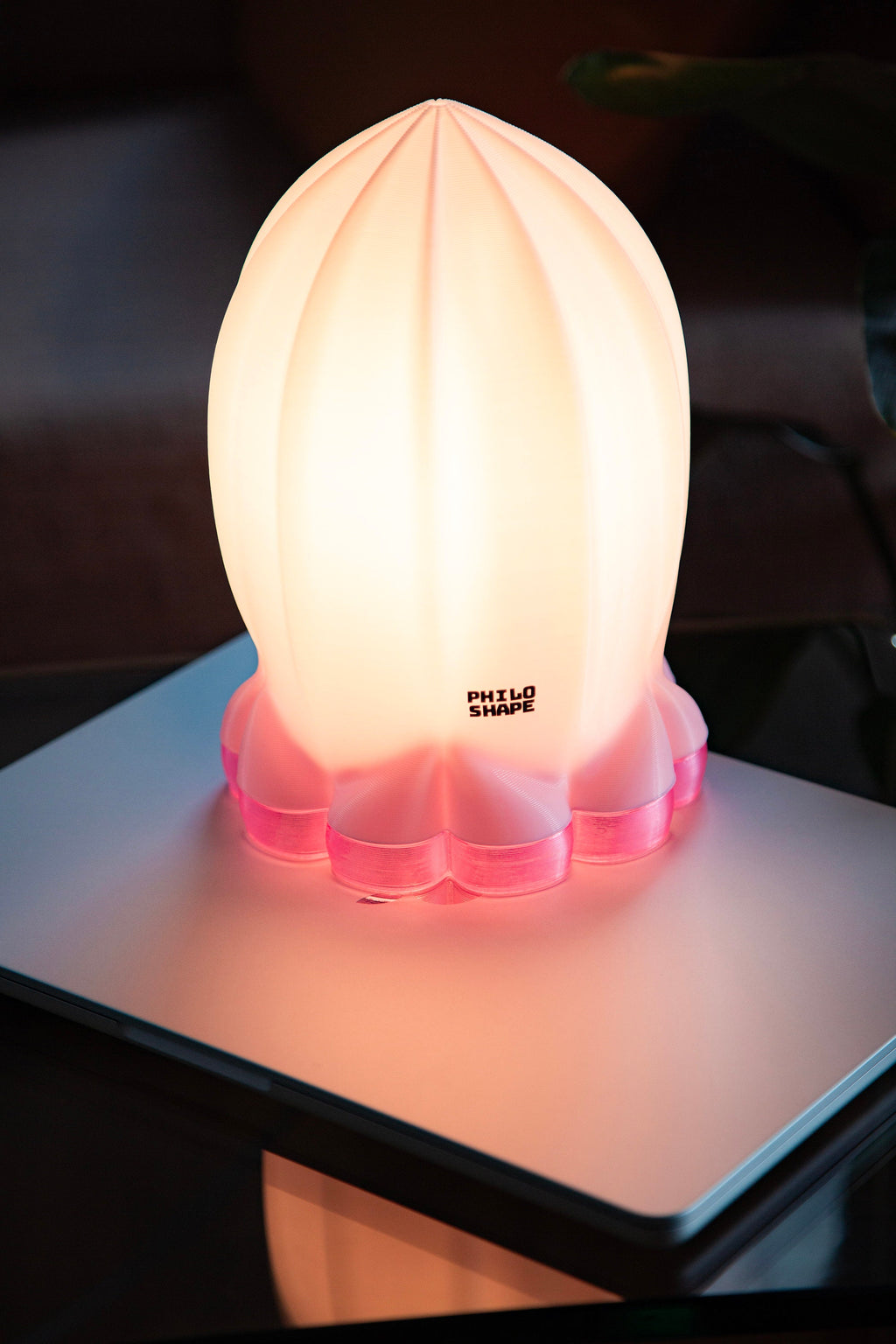 Rocket Lamp Pink