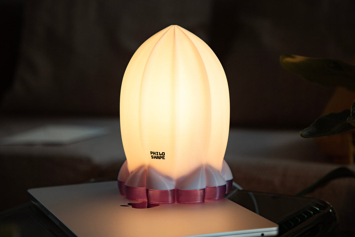 Rocket Lamp Purple