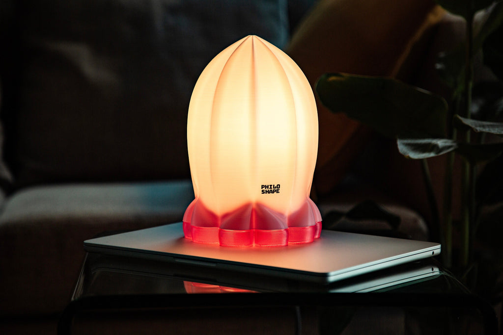 Rocket Lamp Red
